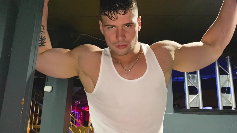 Doing a strip tease and dancing in the club malik delgaty